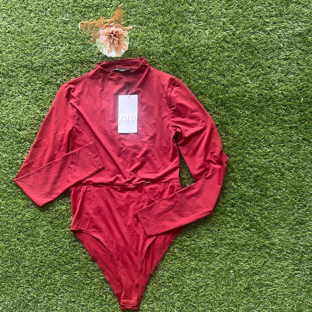 Zara Vibrant Red Bodysuit
SKU #26